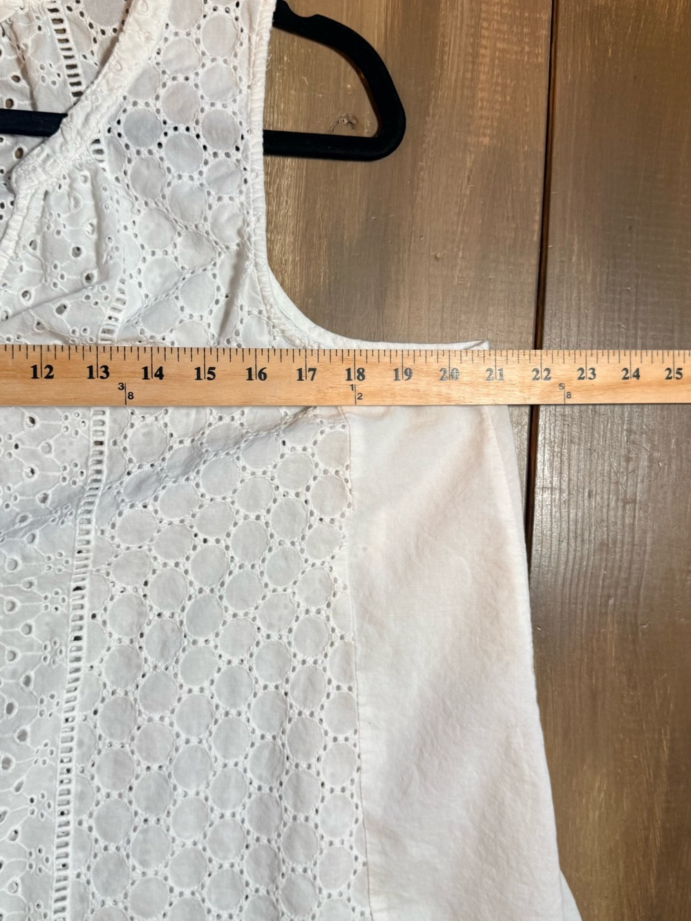 A:Glow White Eyelet Embroidered Cotton Maternity Blouse Boho Peasant Top - Picture 6 of 9